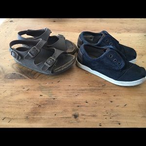 Birkenstock and toms